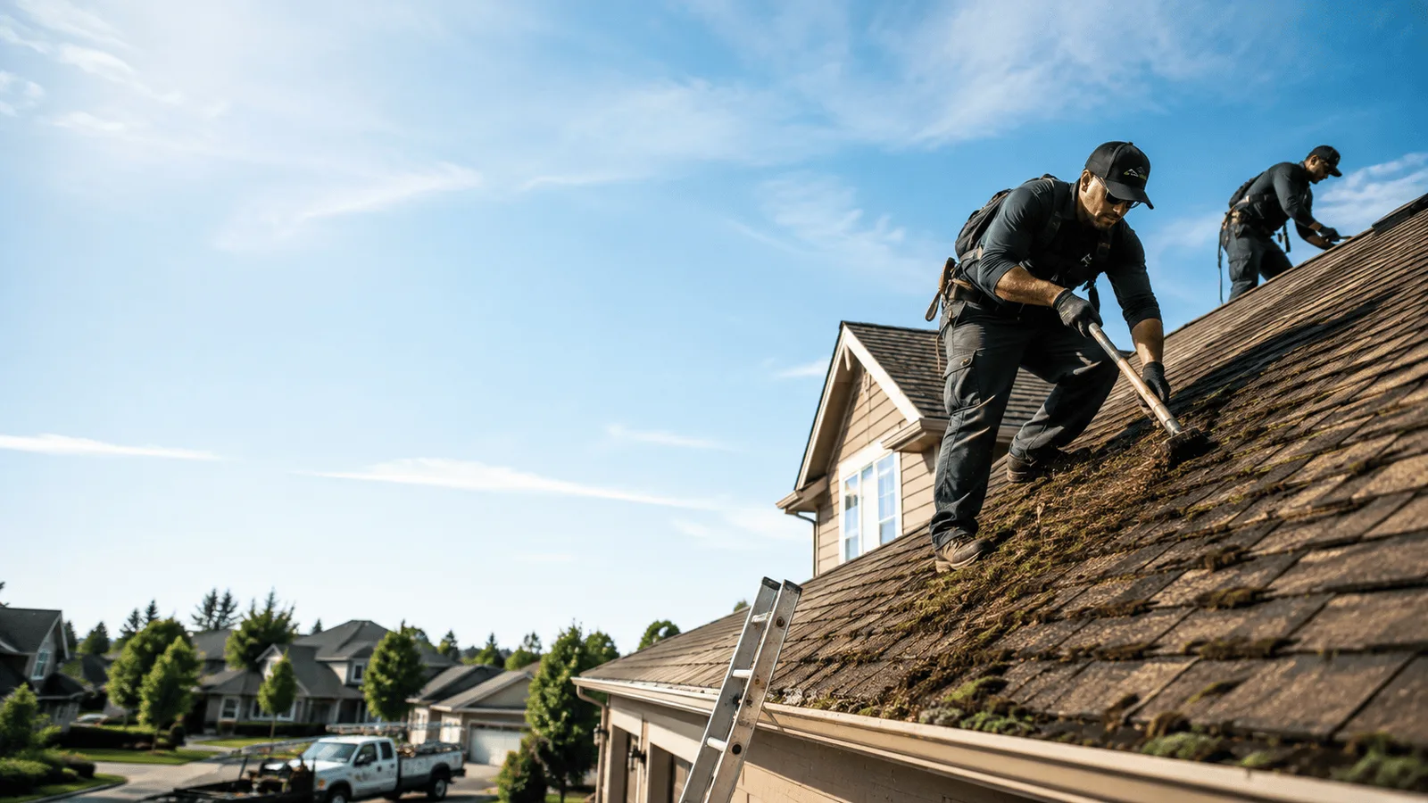 Roof Moss Removal in Blossburg, PA near me